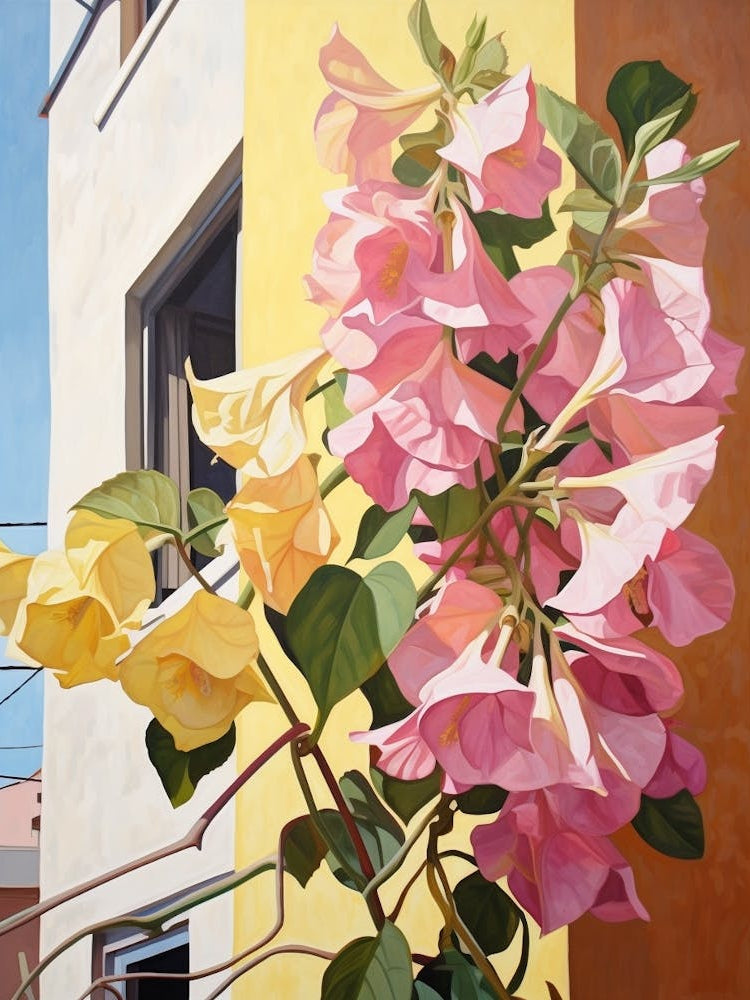 Bougainvillea 4 Flower Painting