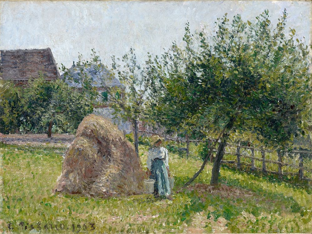 Pommiers À Eragny, Matinée De Soleil (1903), Camille Pissarro