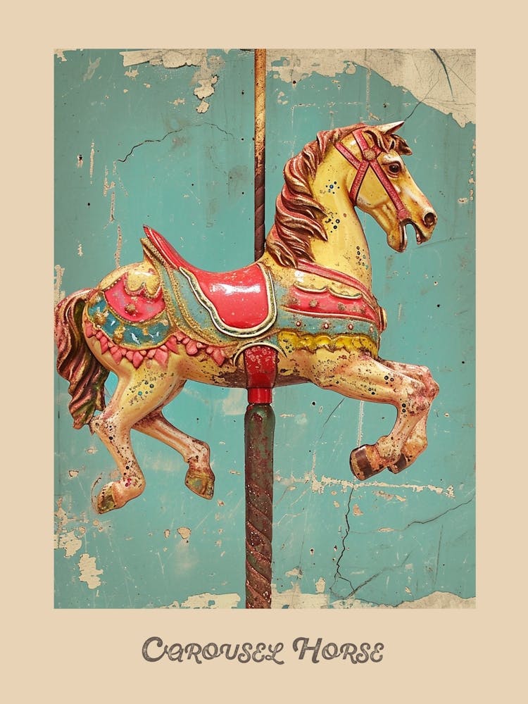 Carousel Vintage Poster 1