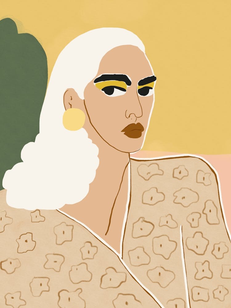 Illustration Of A Woman