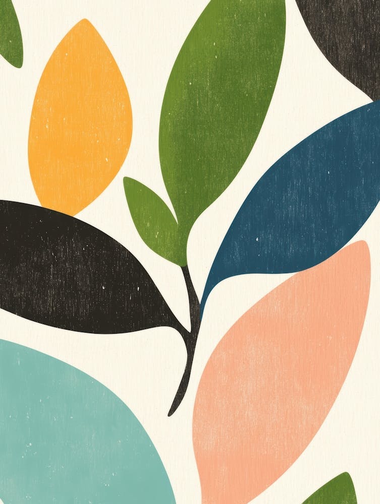 Abstract Leaf Pattern 1