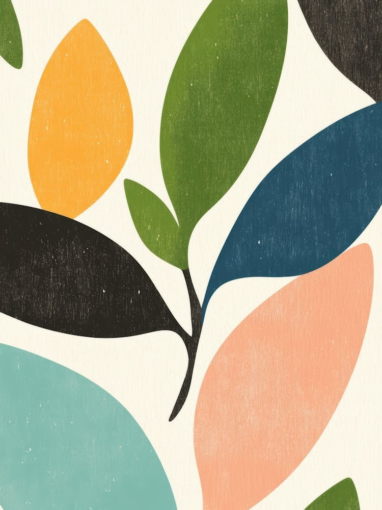 Abstract Leaf Pattern 1