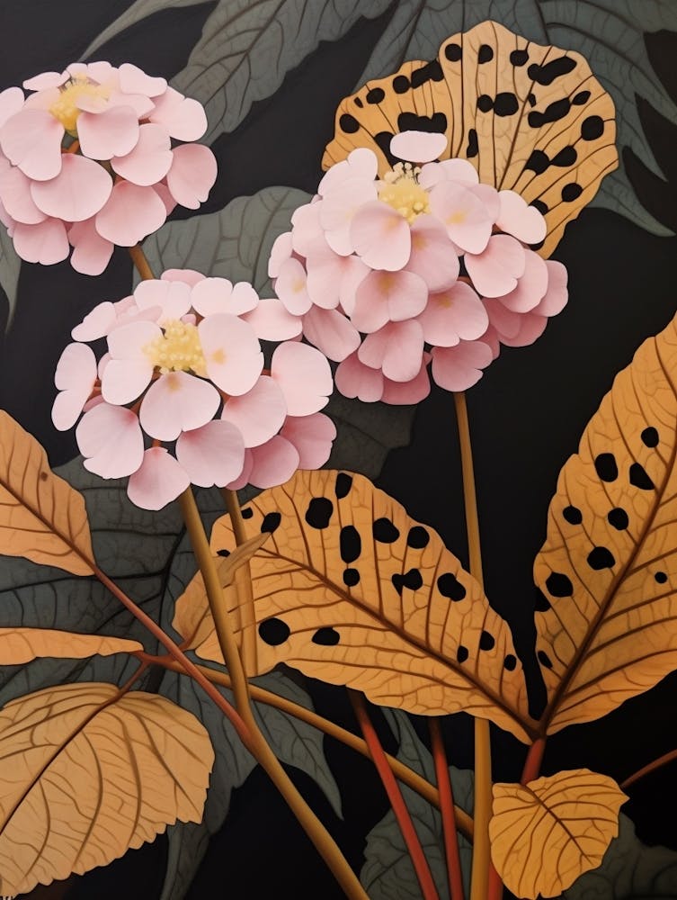 Flower Illustration Lantana 2