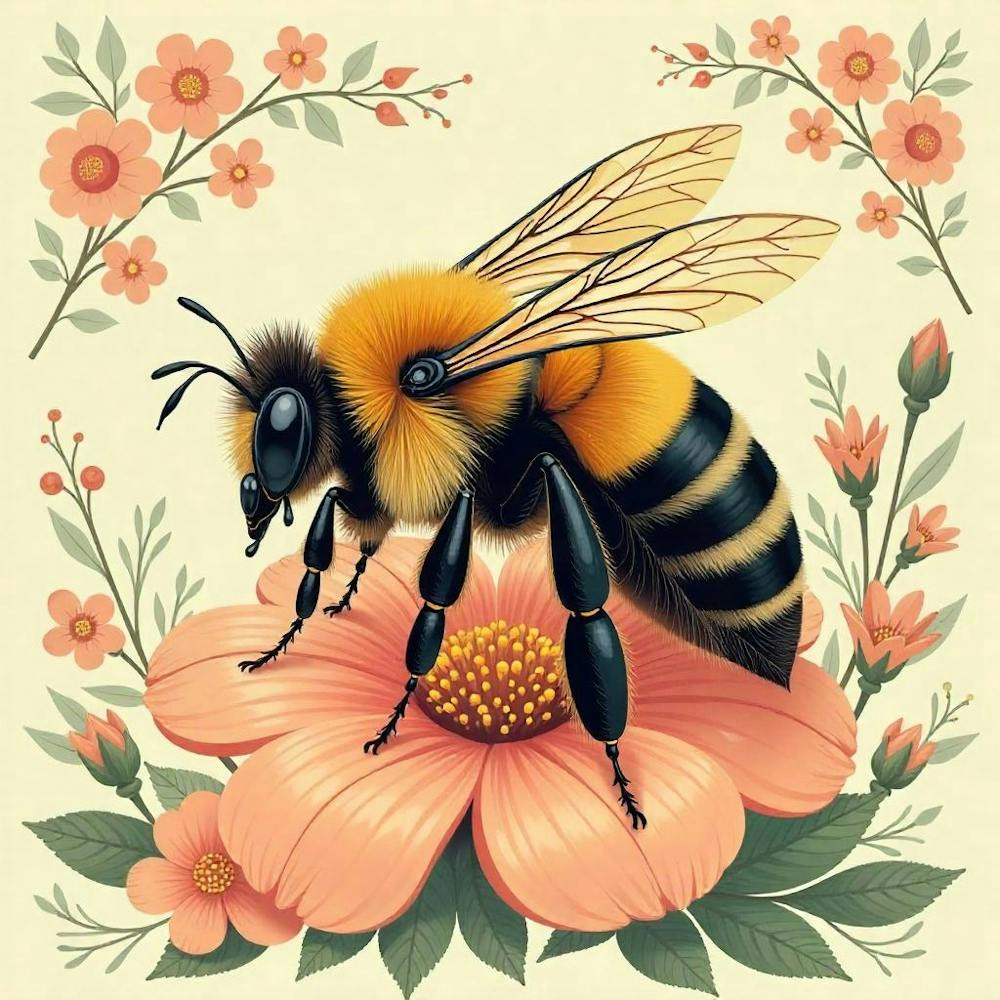 William Morris Bee Vintage (13)