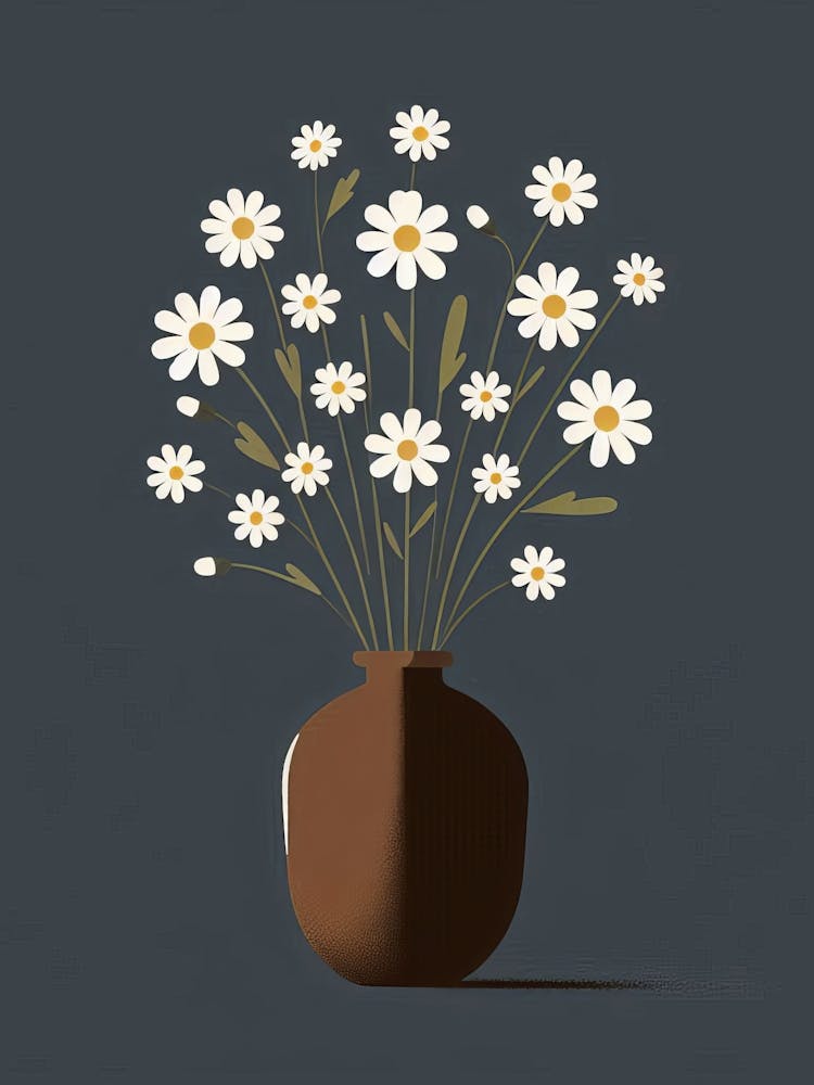 Daisies In A Vase 23