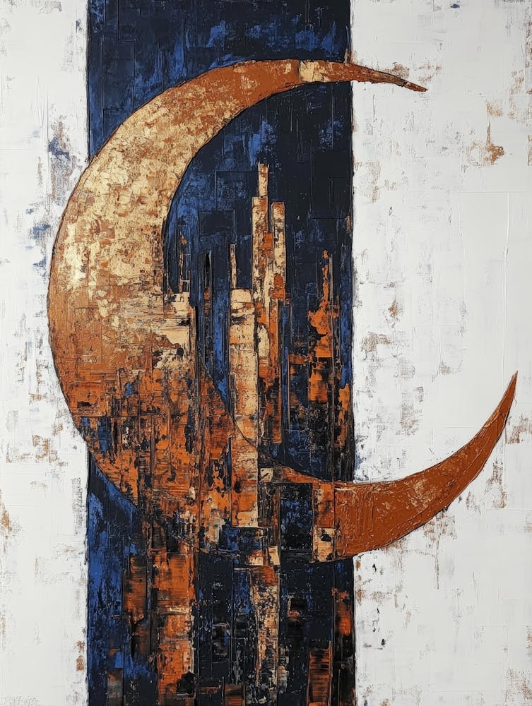 Moon And City