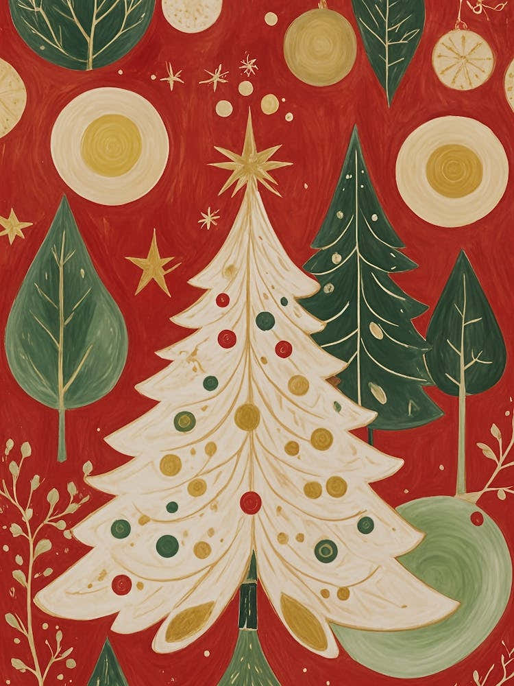 Jubilant Christmas Tree