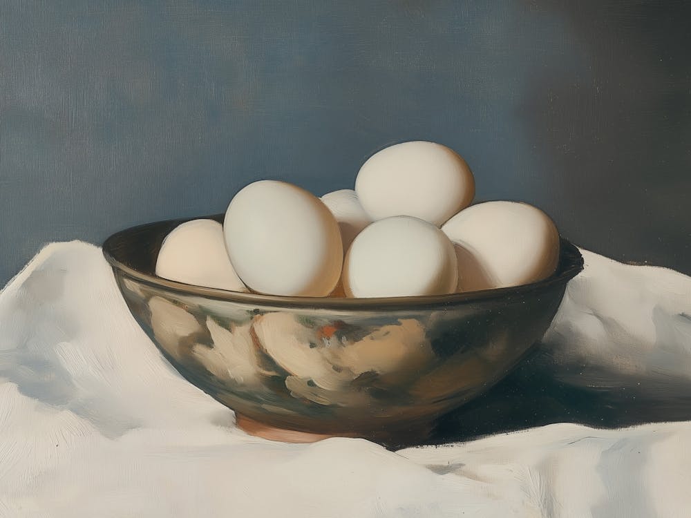 Eggs In A Bowl