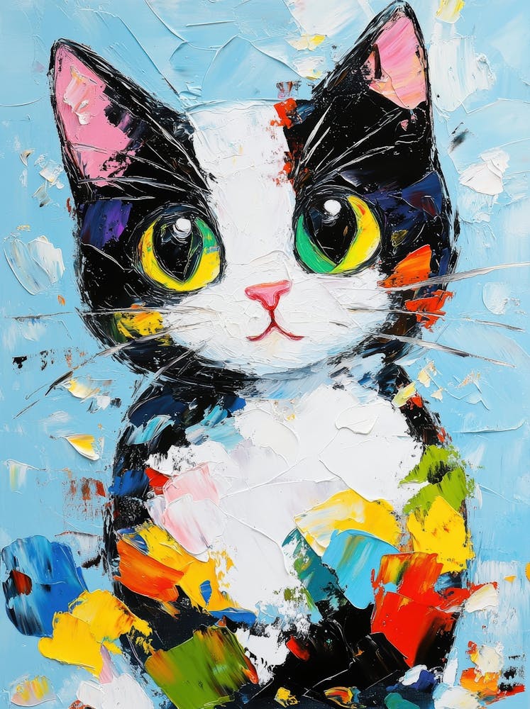 Cat Painting 18