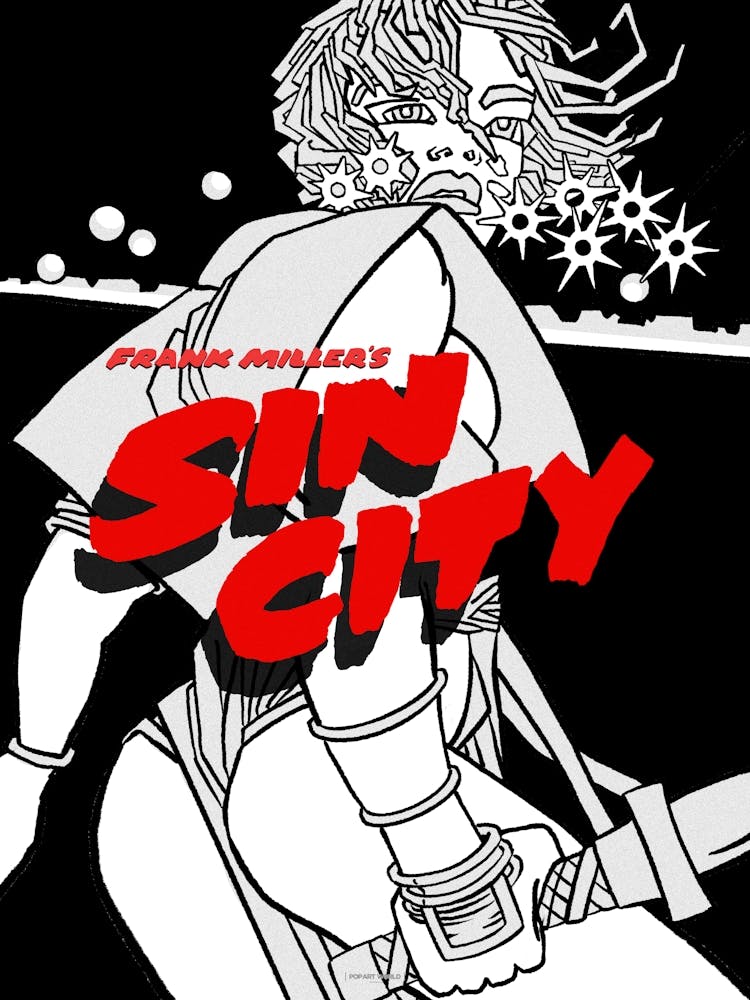 Warrior Girl | Comic Art Digital | Pop Art World 2025