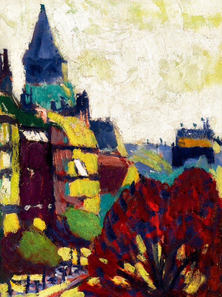 St Germain des Pres, Henry Lyman Sayen