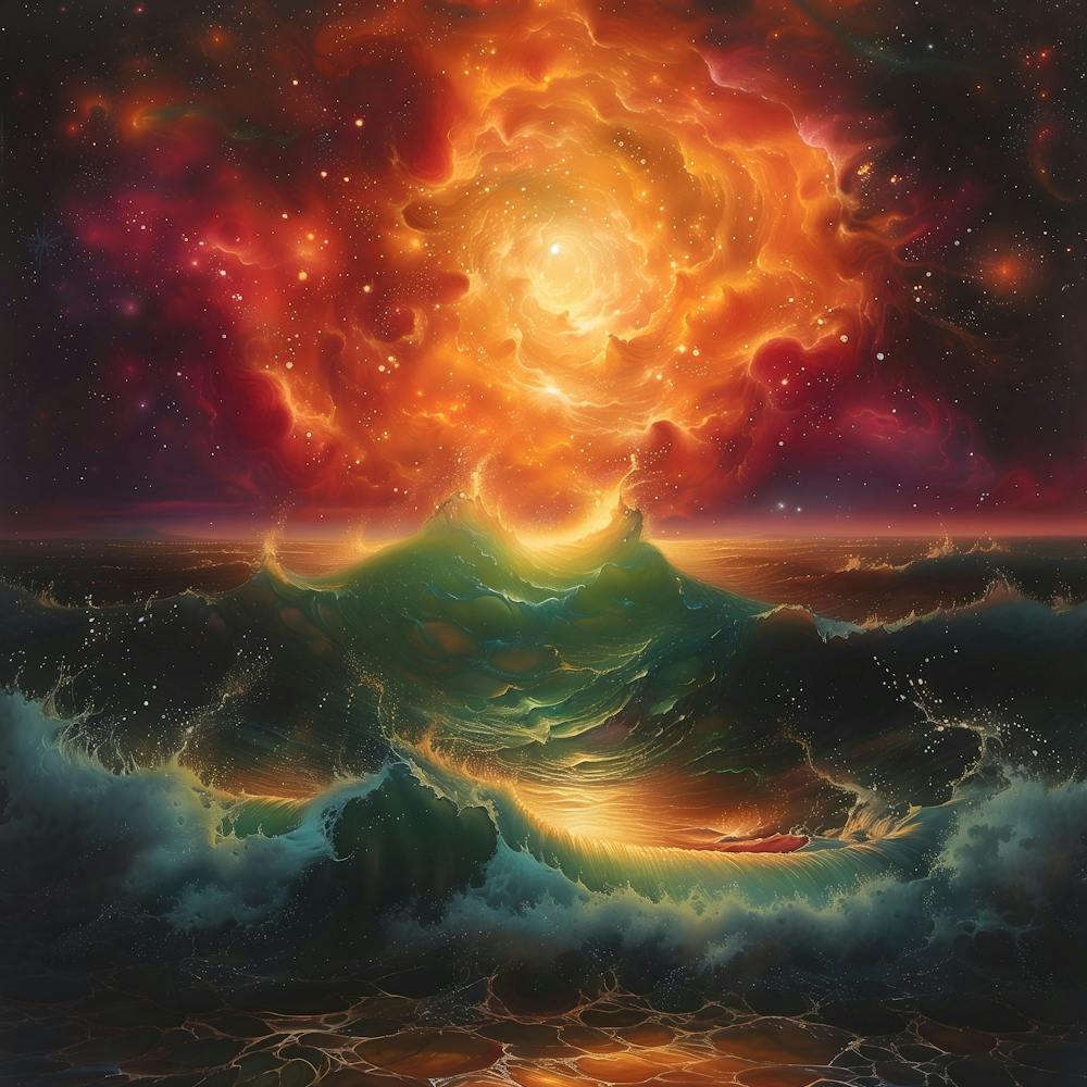 Ocean, Impressionism And Surrealism