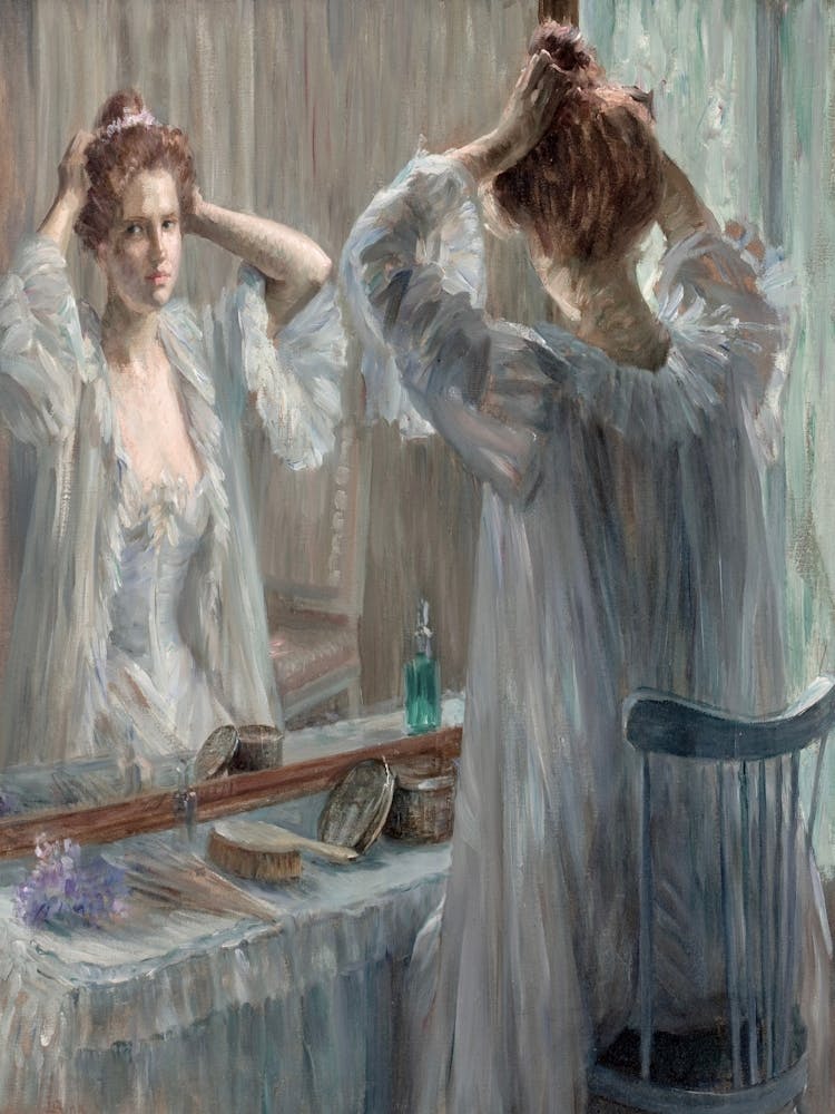Woman In The Mirror