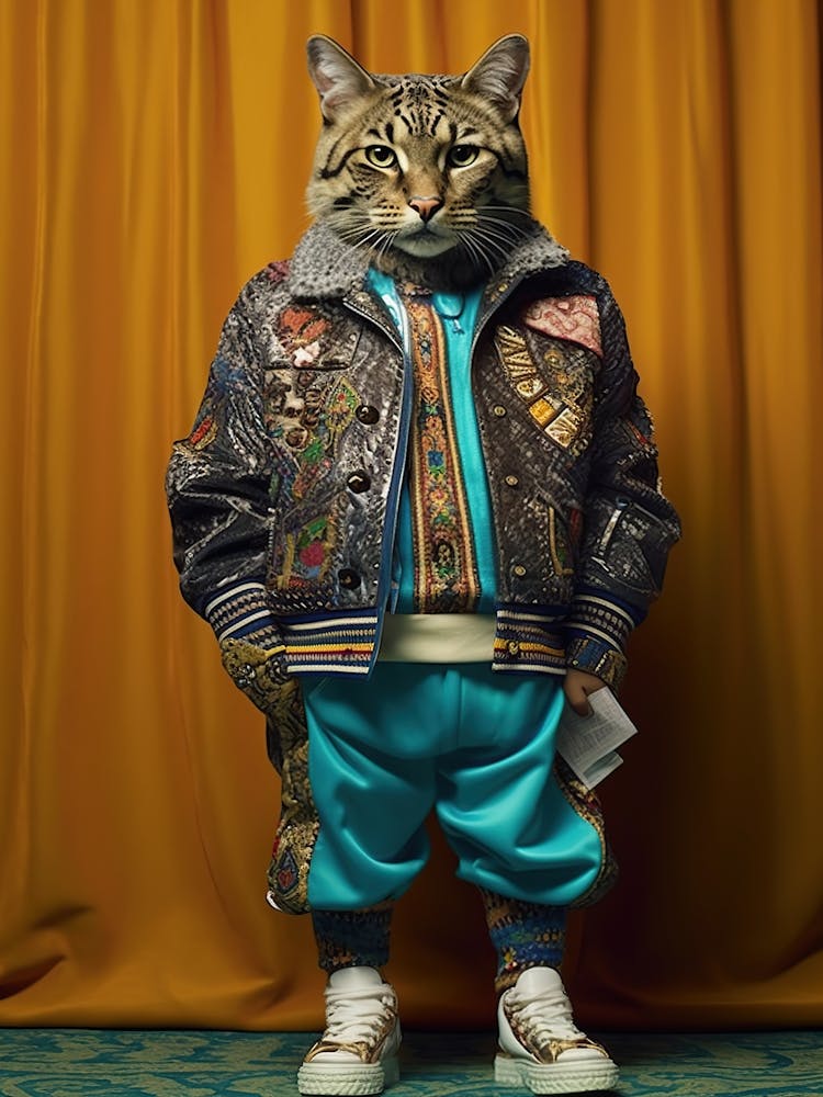 Cat In A Jacket 2
