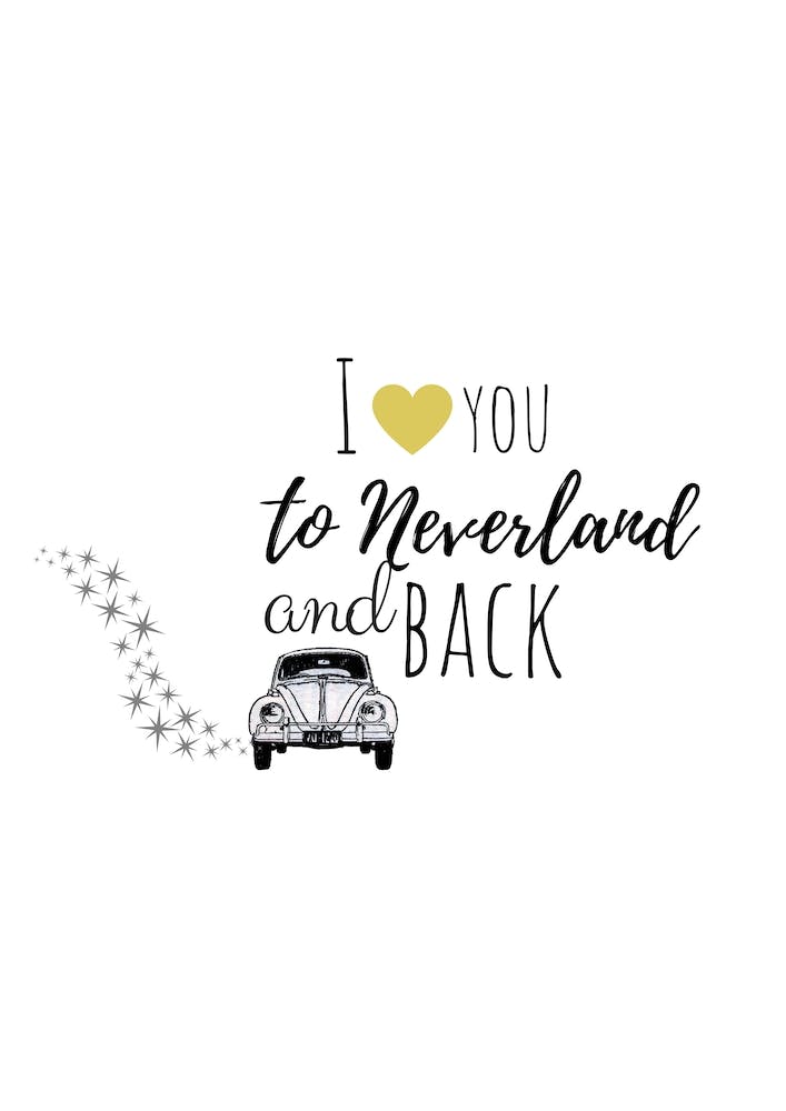 Nach Neverland Mit Dem Auto Peter Pan