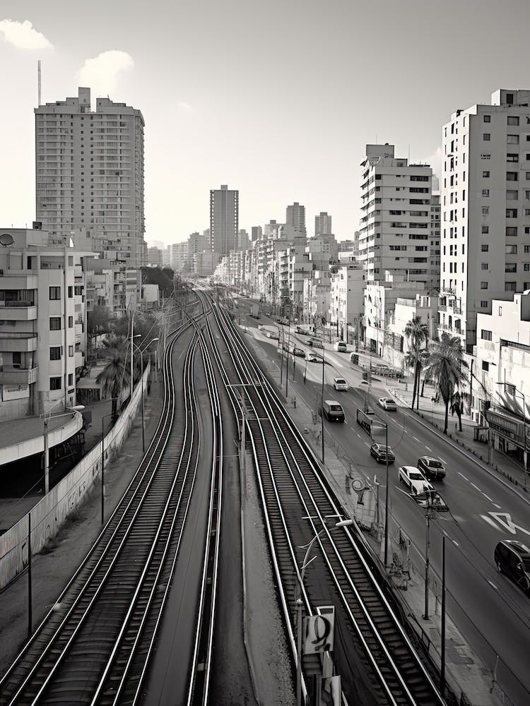 Tel Aviv, Israel, Photography In Black And White 7
