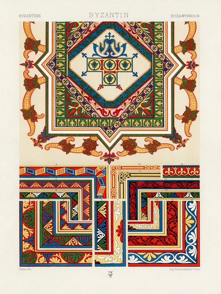 Byzantine Pattern, Albert Racine