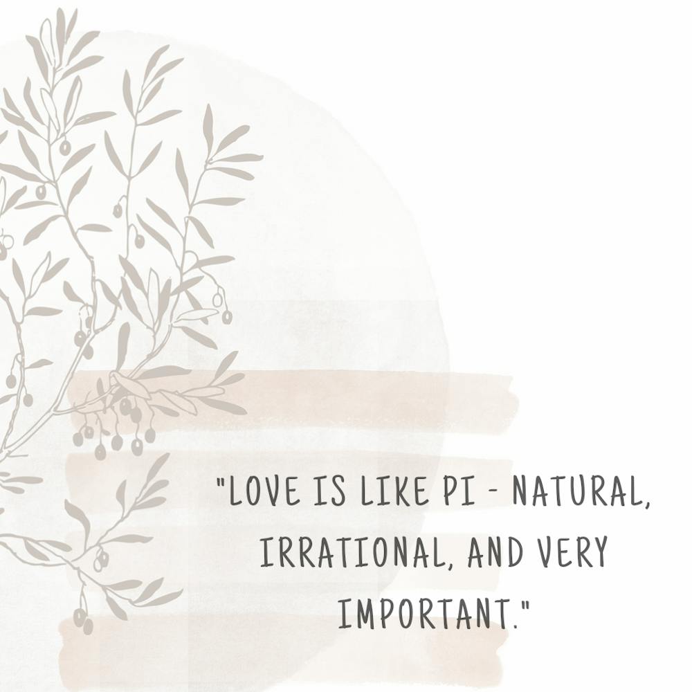 Love Is Like P Natural, Irrational, Very Important 1