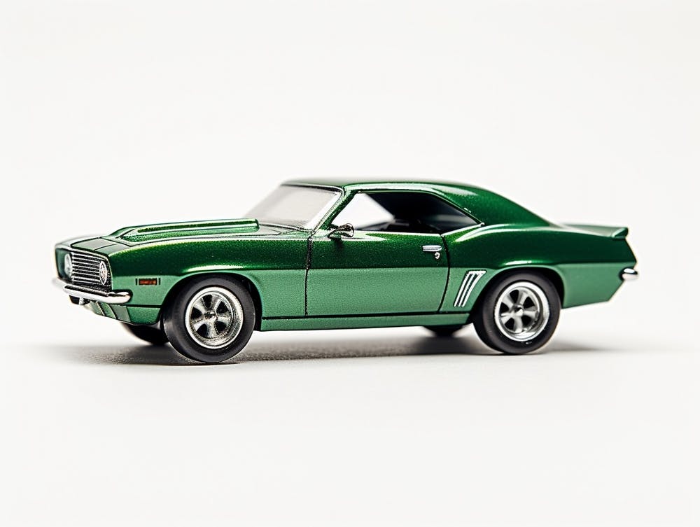 Toy Car 69 Camaro Green
