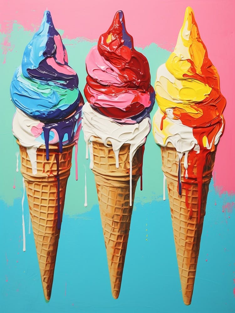 Retro Ice Cream Colour Pop  4