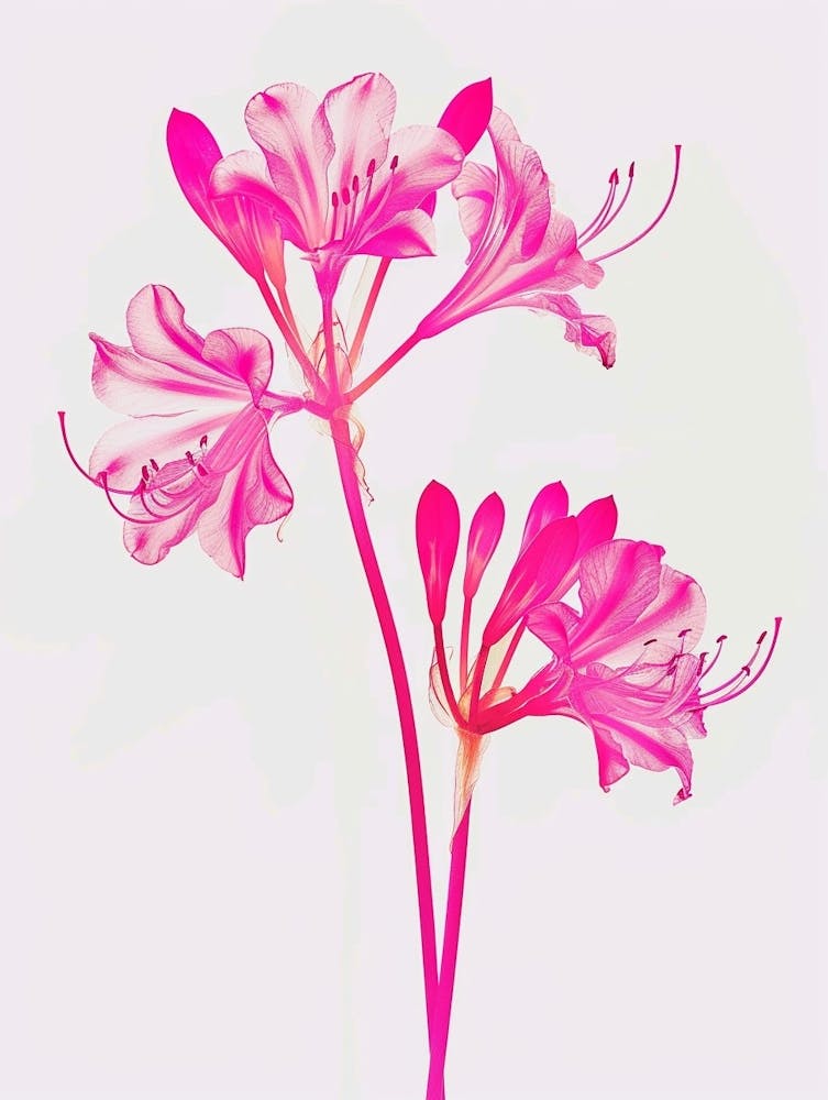 Hot Pink Agapanthus 3