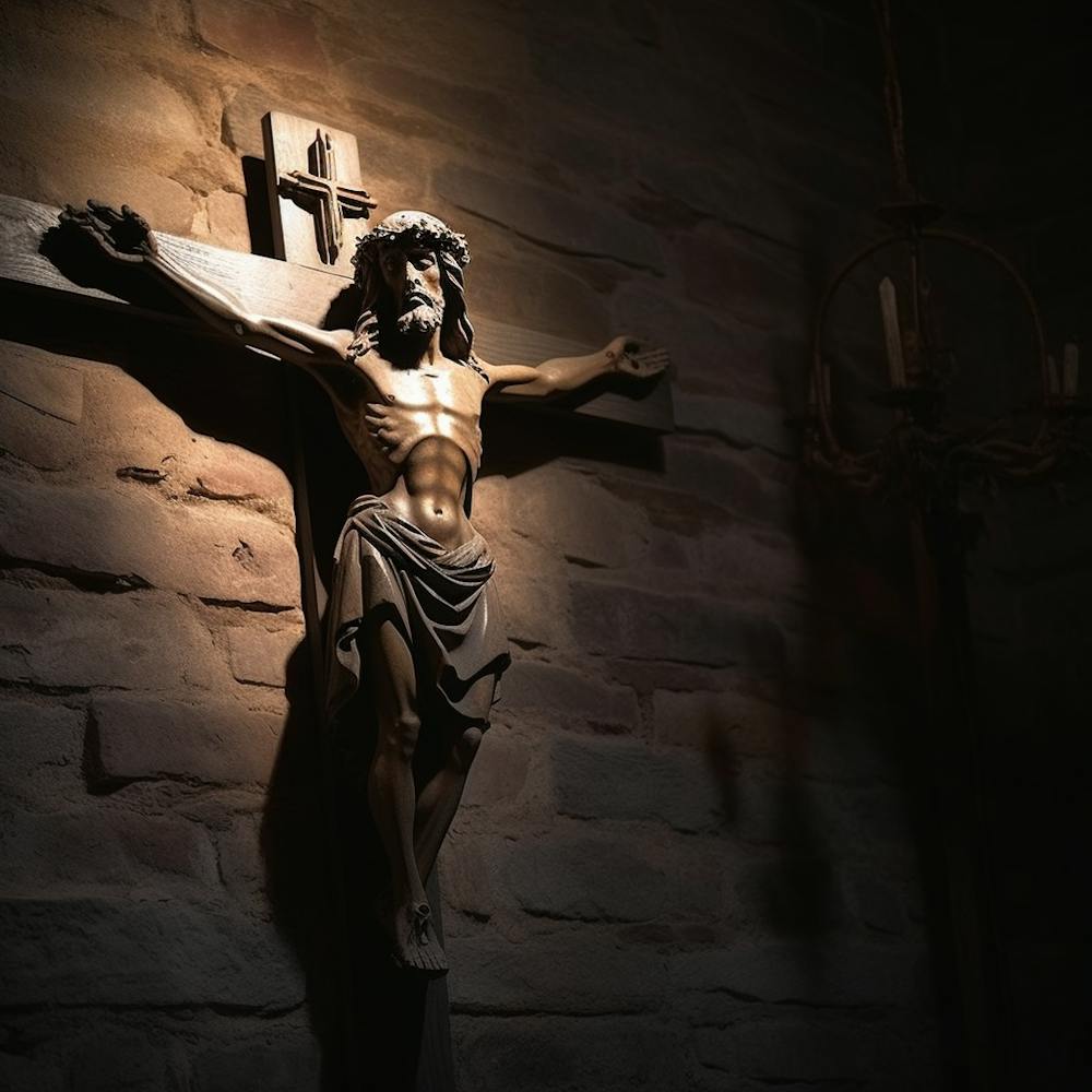Jesus on the cross