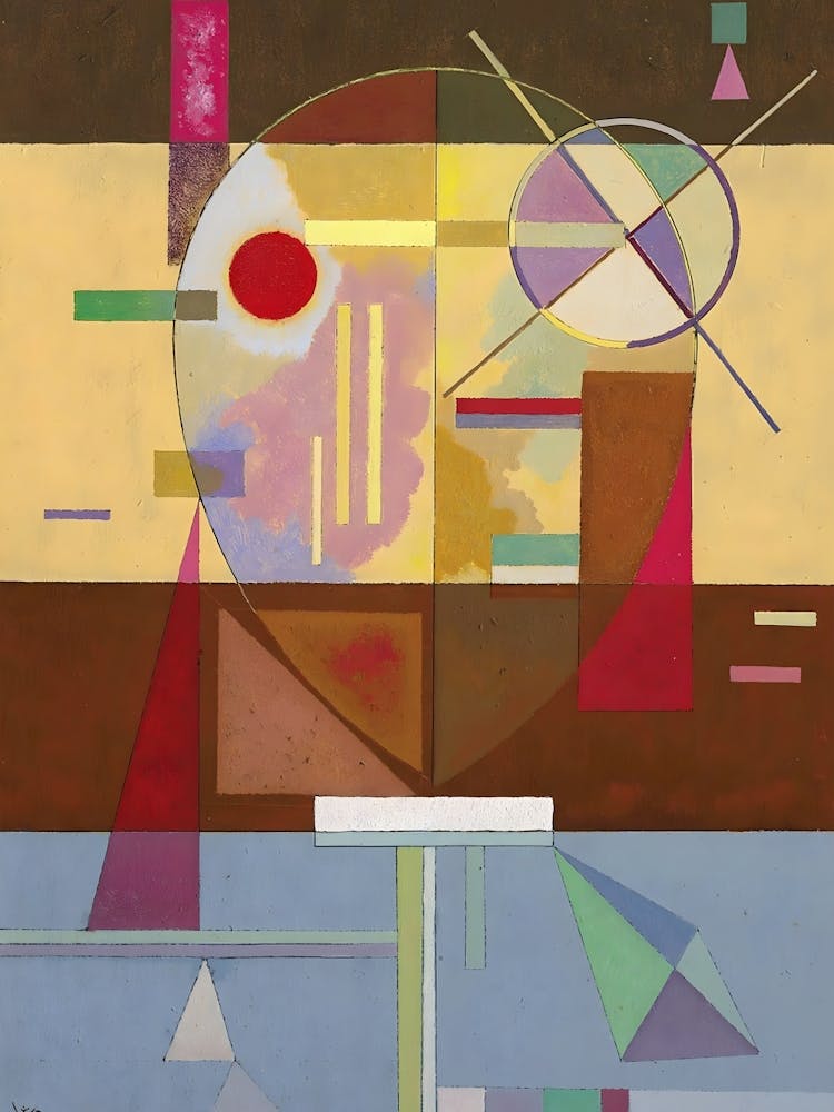 Wassily Kandinsky Abstract Painting 12
