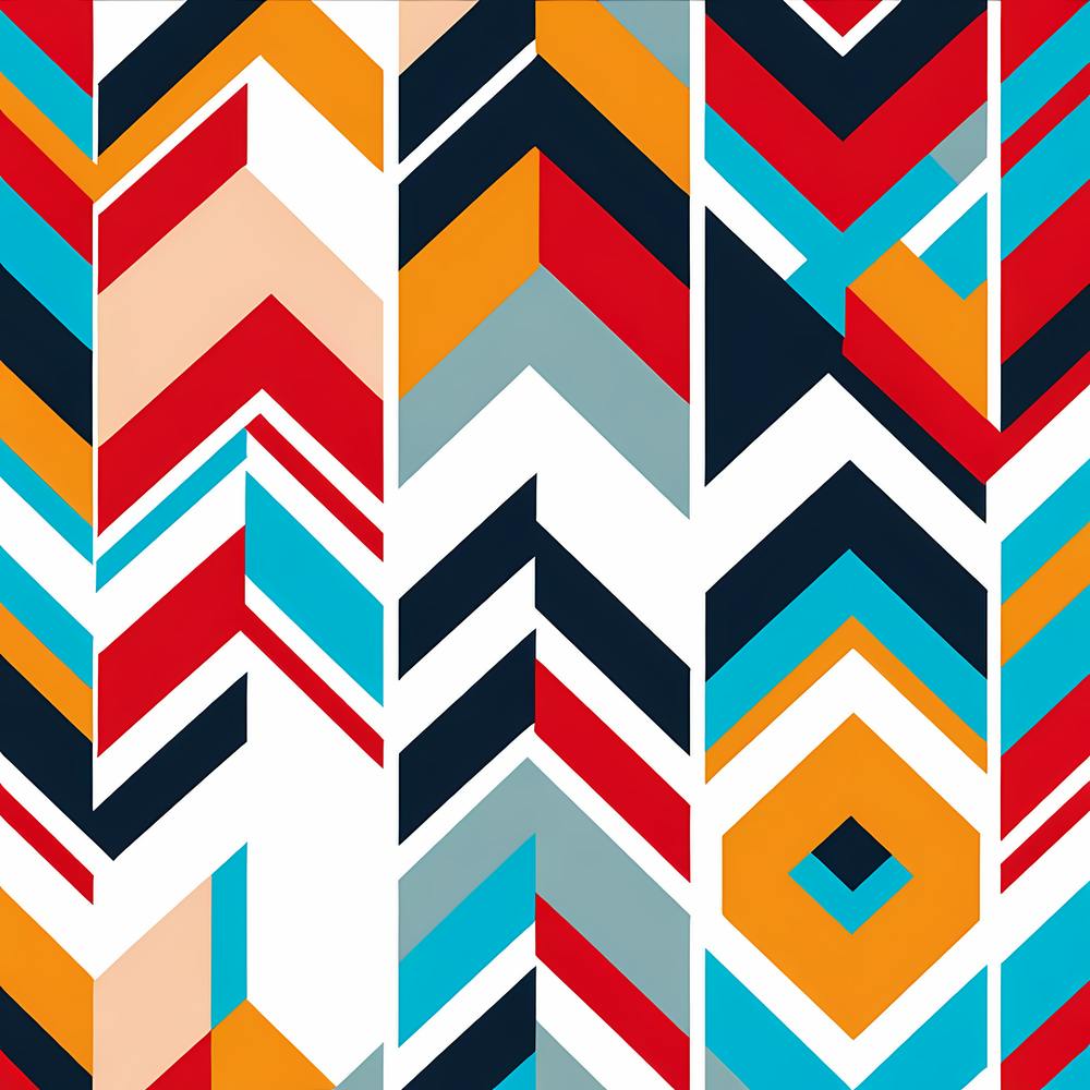 Chevron Pattern Art