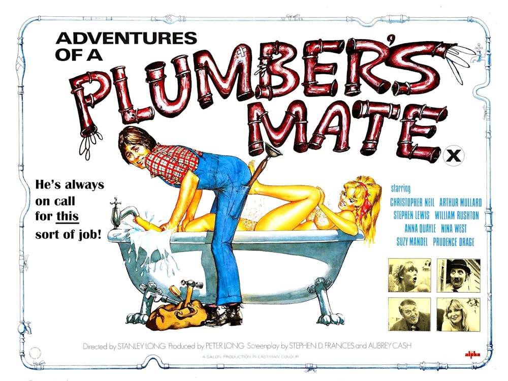 Plumbers Mate, Sexy Movie Poster