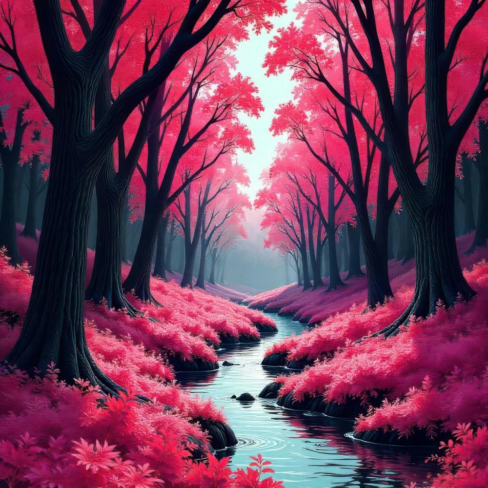 Pink Forest