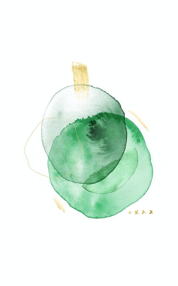 Turns In Green And Gold