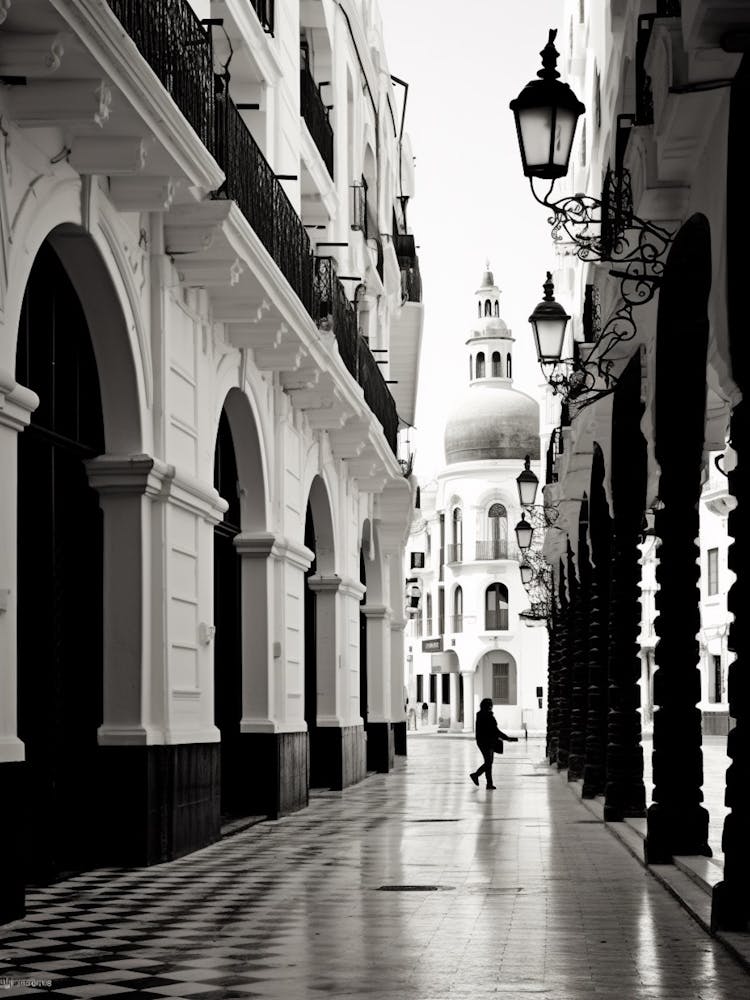 Cadiz Spain Black And White Analogue Photography 3