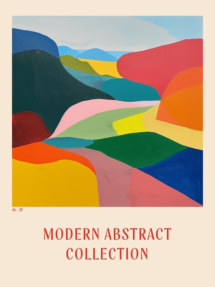 Modern Abstract Collection Poster 78