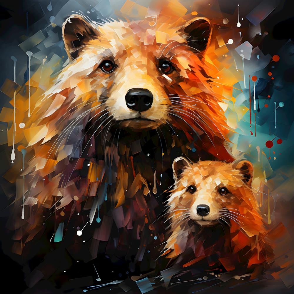 Eternal Ties Illustration of Enduring Maternal Affection