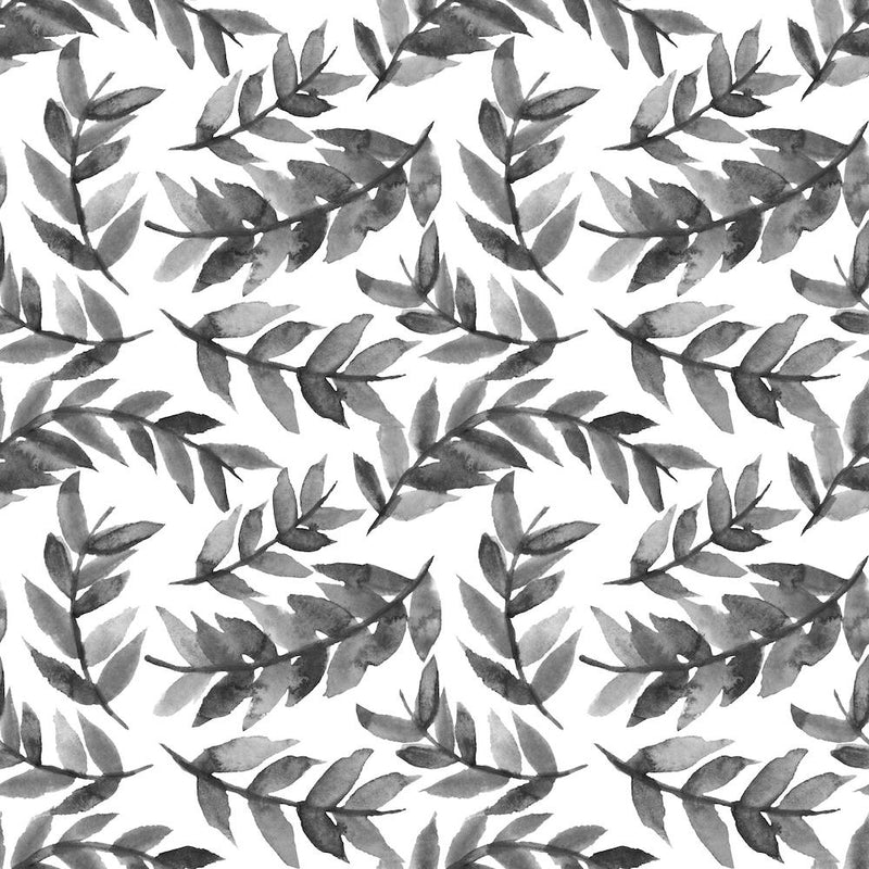 Black Leaves Curved
