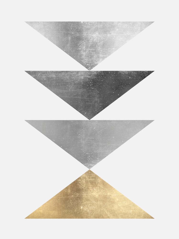Metal and gold geometry 12