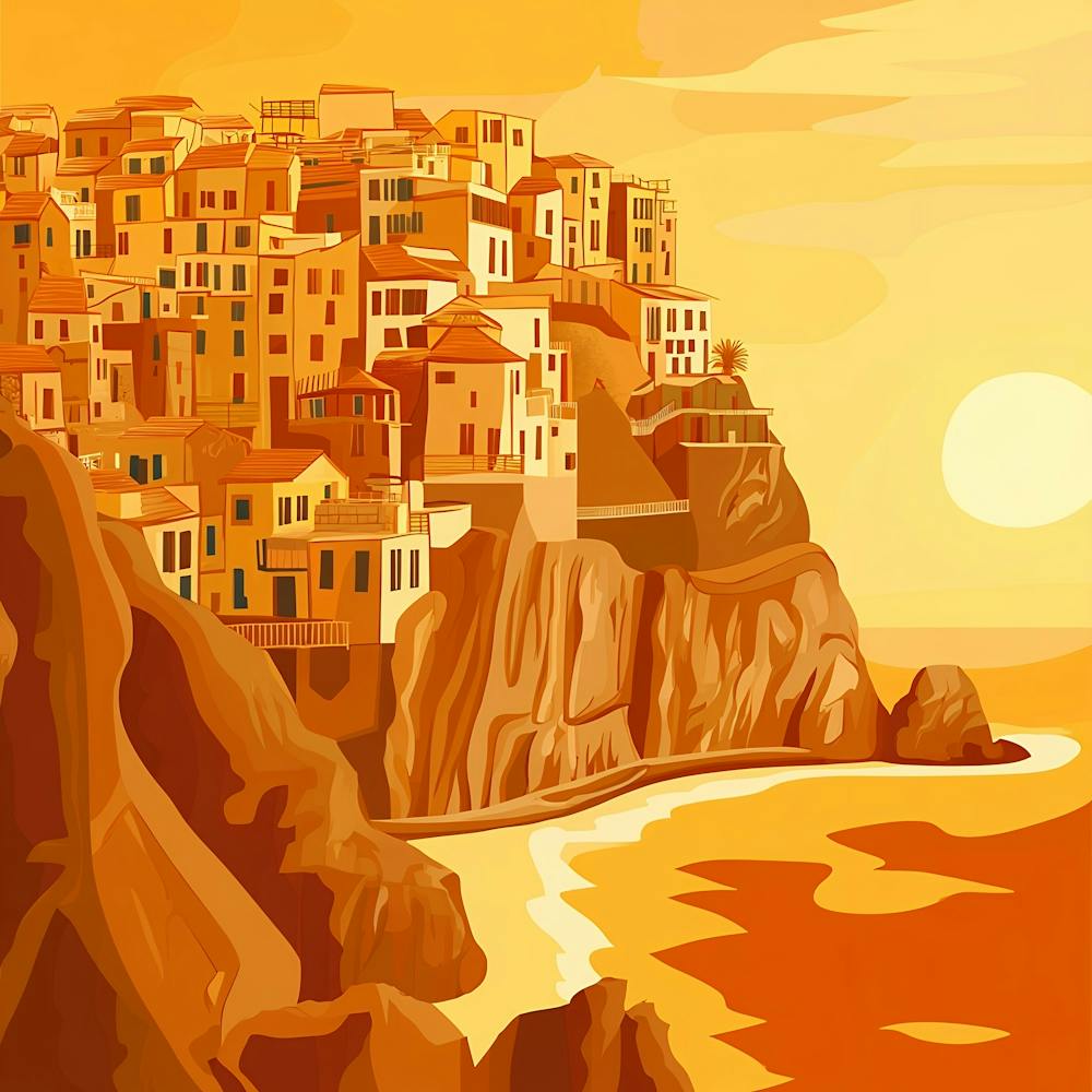 Sunset On The Coast 3