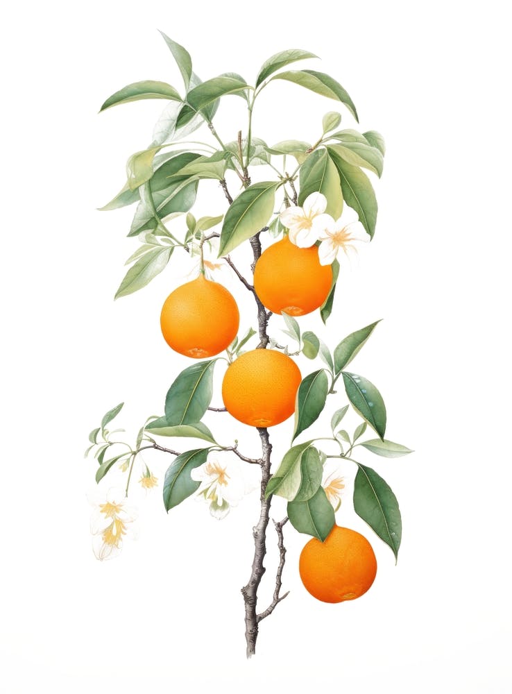 Oranges On A Tree 2