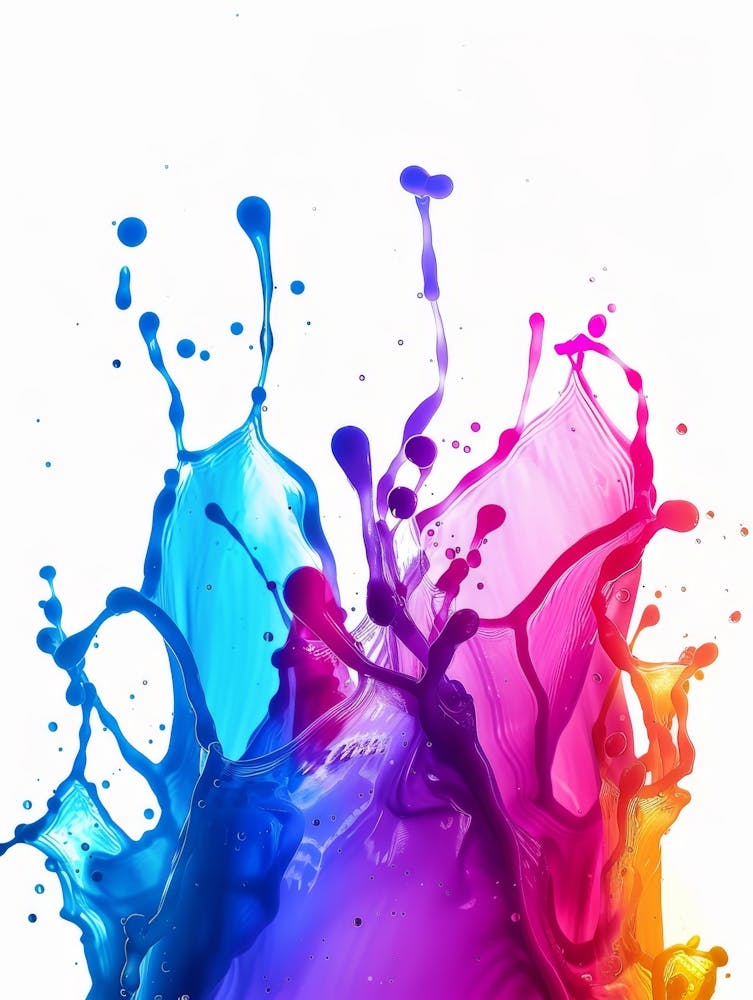 Colorful Paint Splash 1