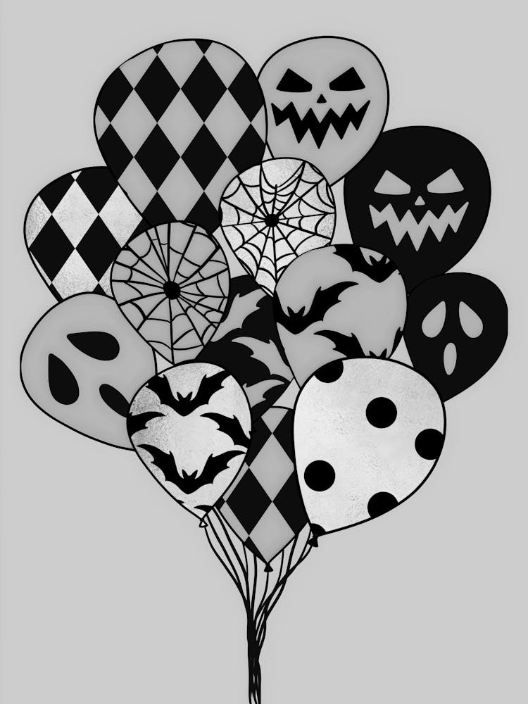 Halloween Balloons 1