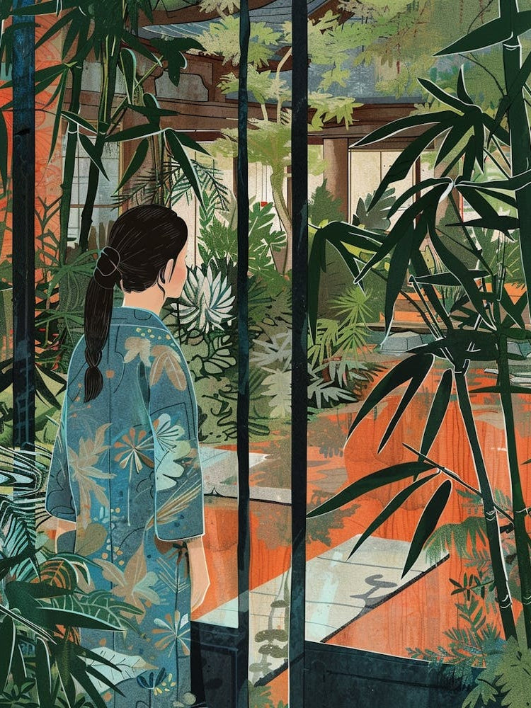 In The Garden Ginkaku Ji Temple Gardens Japan 3