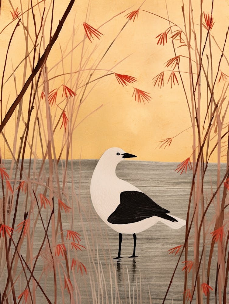 Illustration d'oiseau Foulque 3