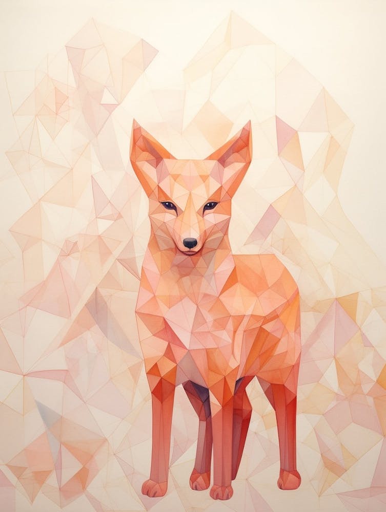 Illustration Animale Abstraite Géométrique 5