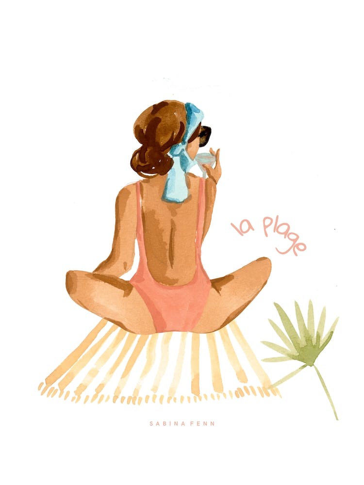 La Plage by Sabina Fenn