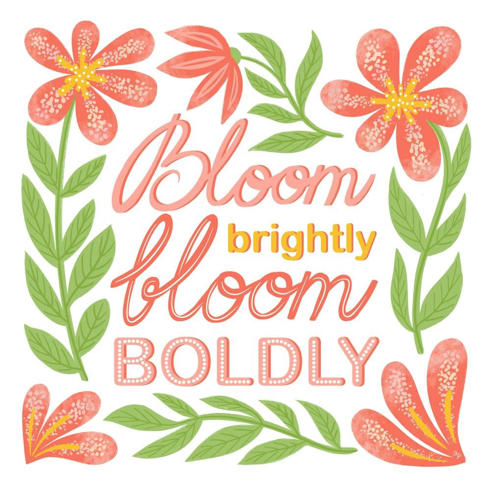 Bloom Quote