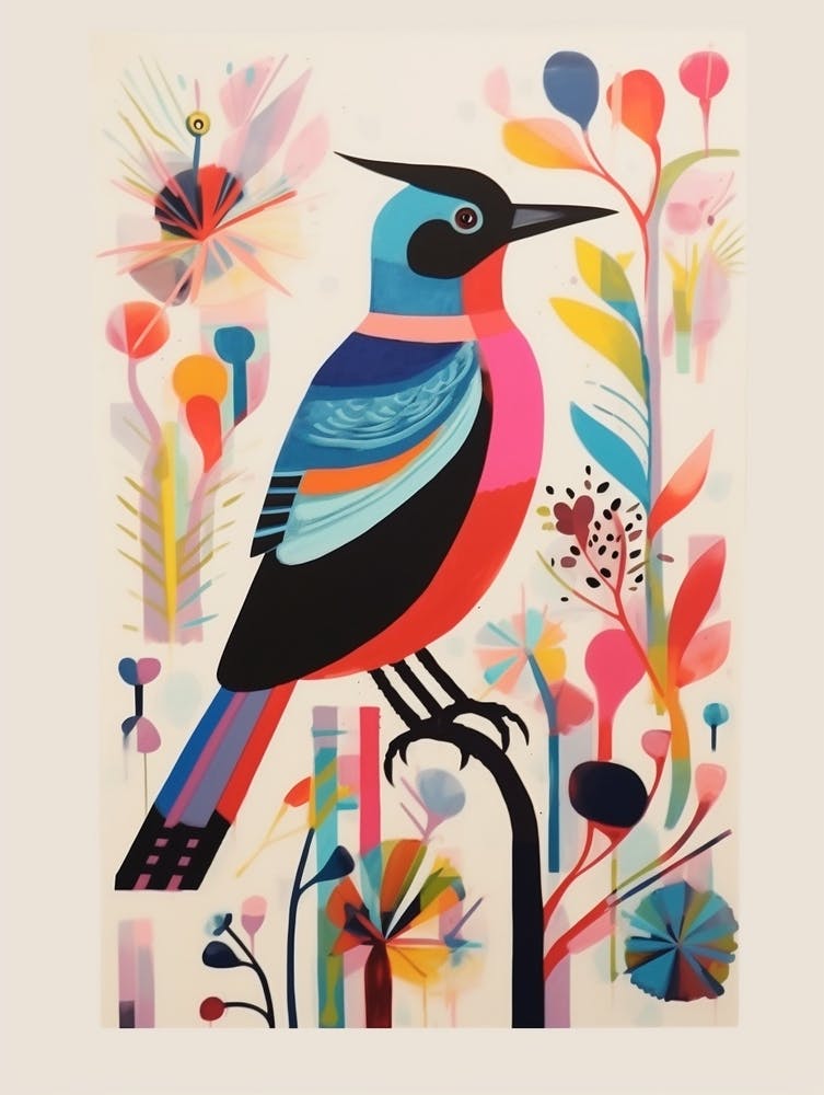 Colourful Scandi Bird Dipper 4