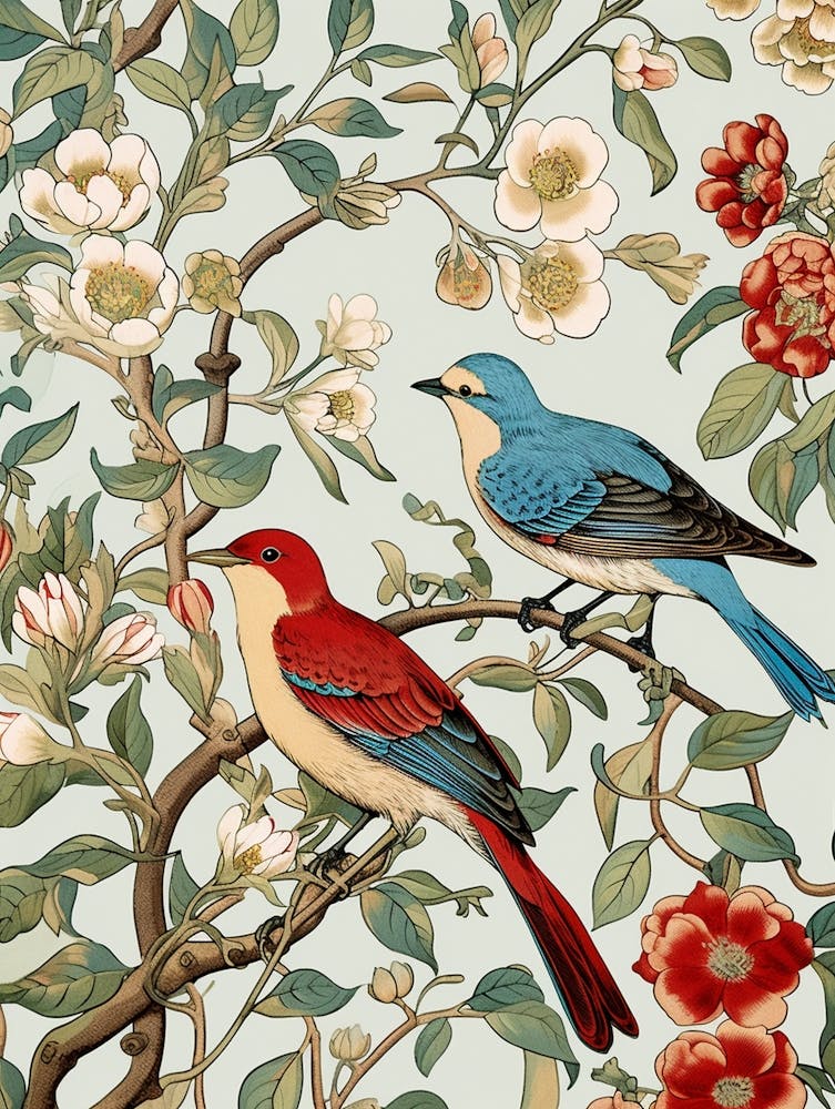 Birds On A Branch 4