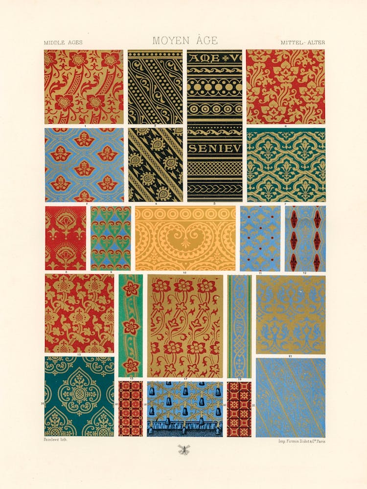Middle Ages Pattern, Albert Racine 3