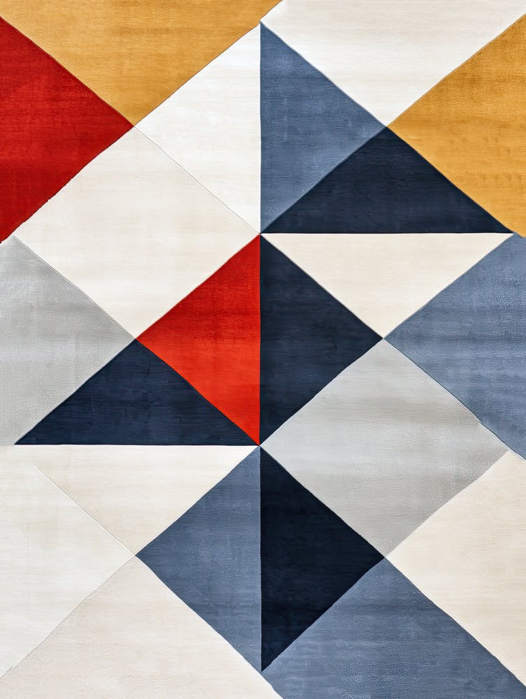 Dynamic Geometry; Abstract Mid Century Fusion