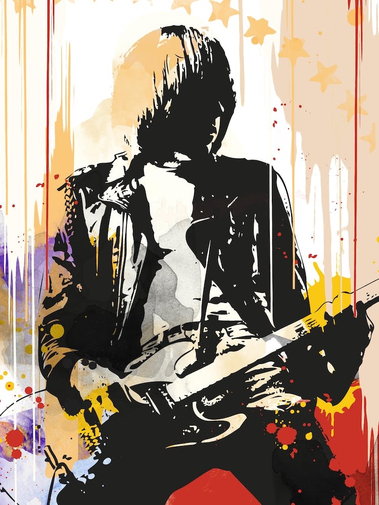 Johnny Ramone Pop Art